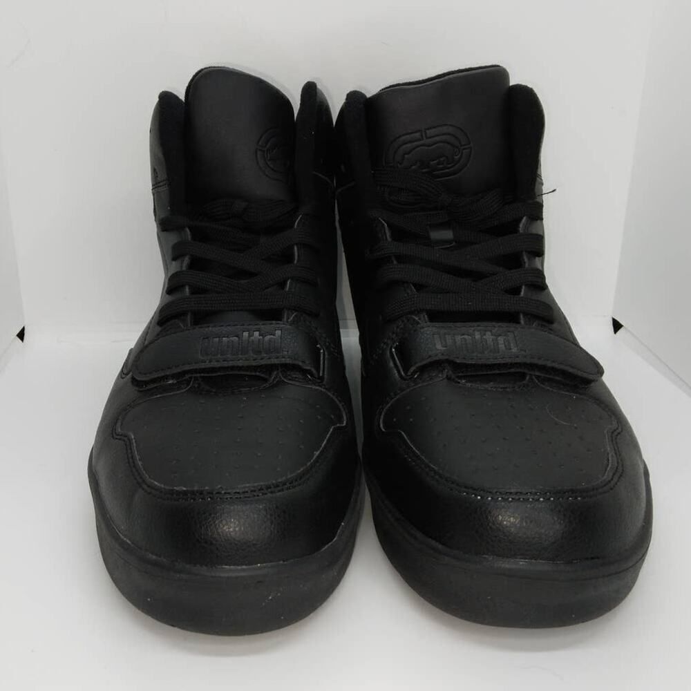 Mark Ecko Designer Mens NEW Triple Panther Black Hi Top Sneakers - sz. 11 - Picture 2 of 6